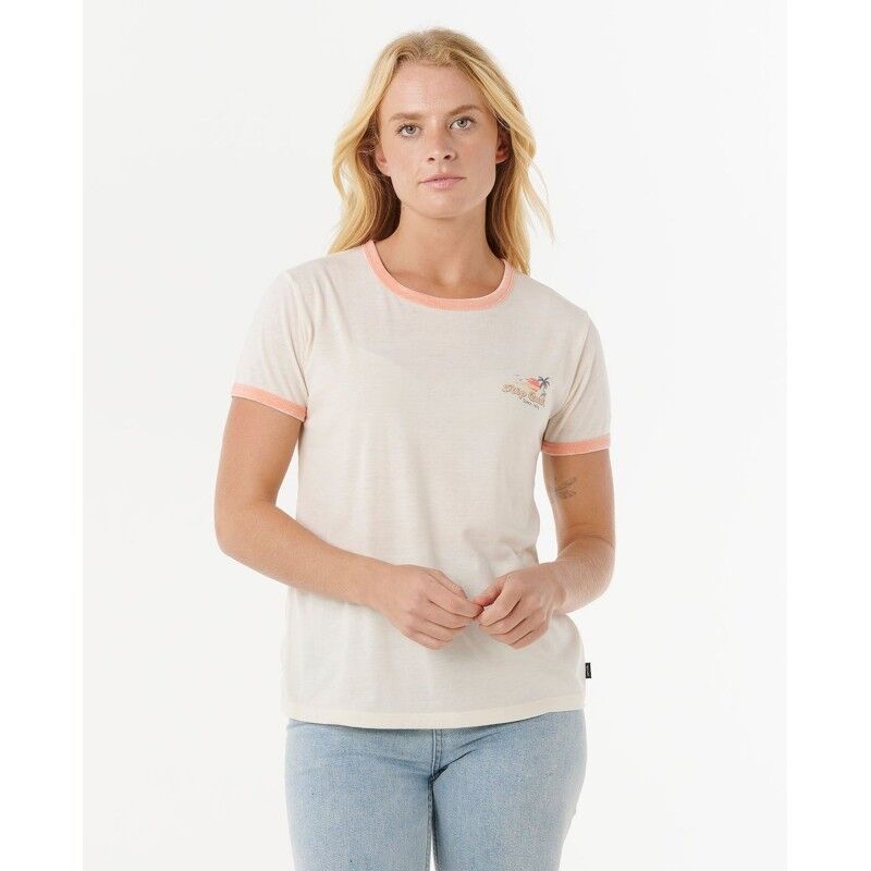 Swell Lines Ringer Tee - T-Shirt - Damen