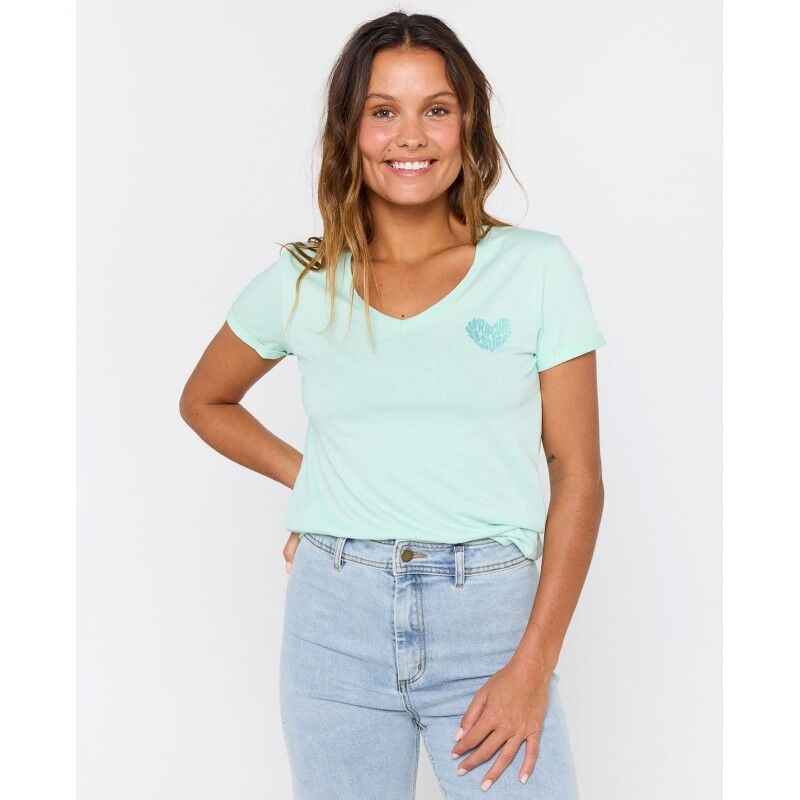 Heart V Neck Tee - T-shirt - Women's