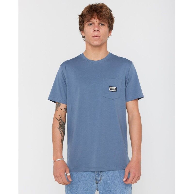 Sportline Badge Ss Tee - T-shirt homem