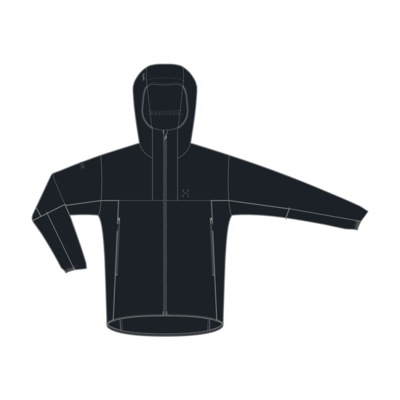 LO L.I.M Alpha II Hood - Windjacke - Herren