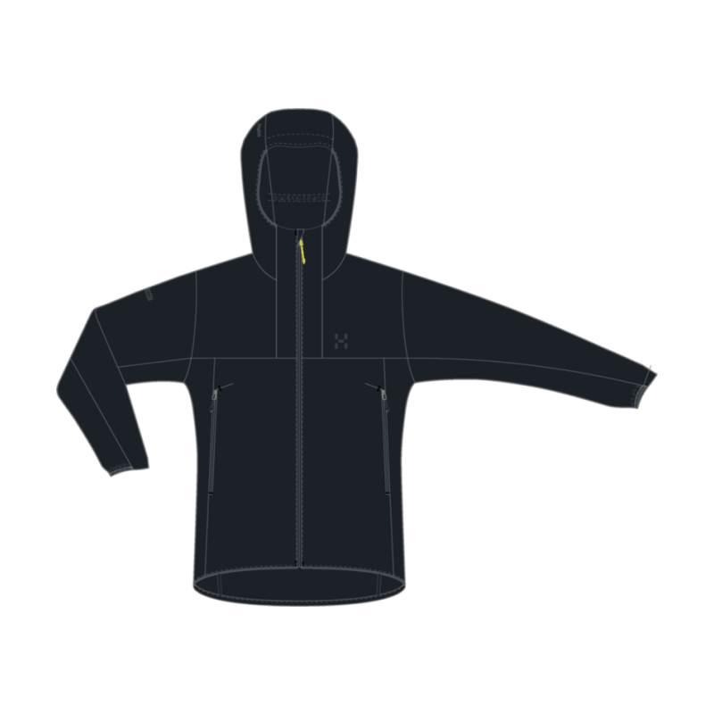 Haglöfs LO L.I.M Alpha II Hood - Tuulitakki - Naiset | Hardloop