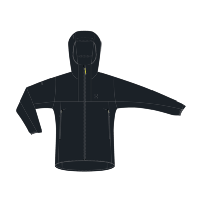 LO L.I.M Alpha II Hood - Windproof jacket - Women's