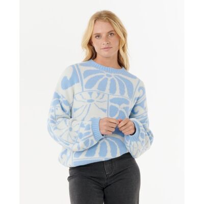 Aots-Ty Williams Jacquard Crew - Felpa - Donna