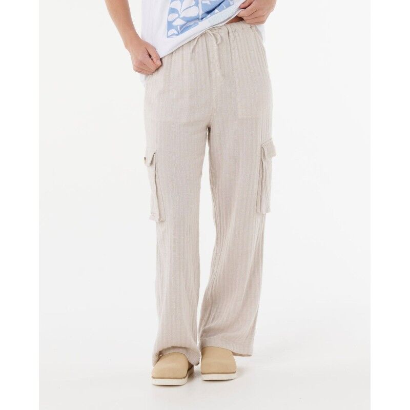Oceanic Textured Pant - Pantalon femme