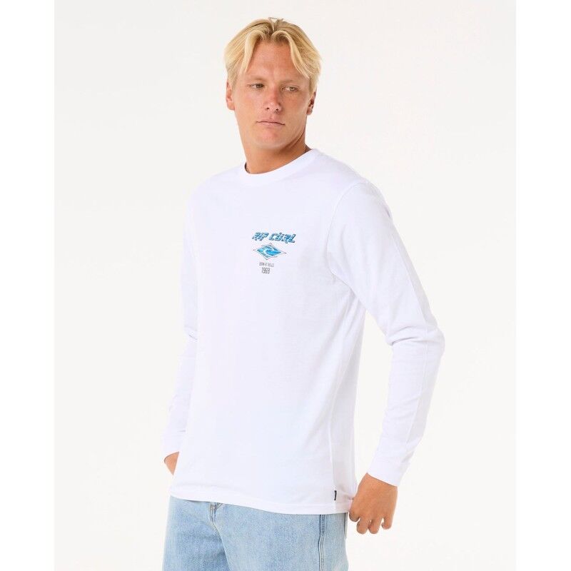 Rip Curl Fade Out Icon L/S Tee - T-shirt meski | Hardloop