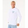 Rip Curl Fade Out Icon L/S Tee - Pánské triko | Hardloop