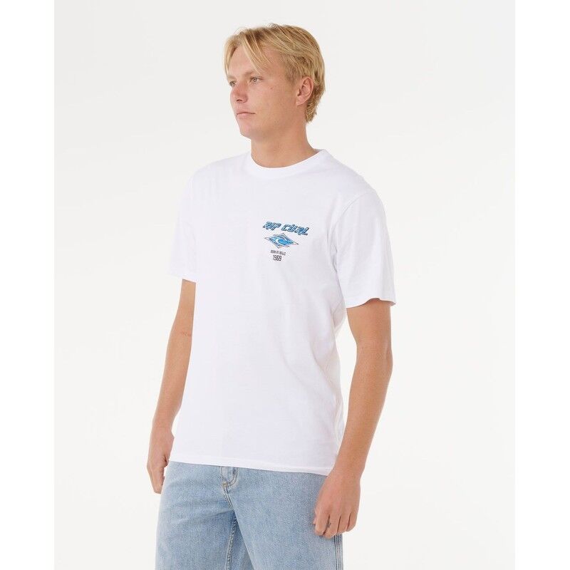 Rip Curl Fade Out Icon Tee - T-paita - Miehet | Hardloop