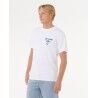 Rip Curl Fade Out Icon Tee - T-shirt - Herr | Hardloop