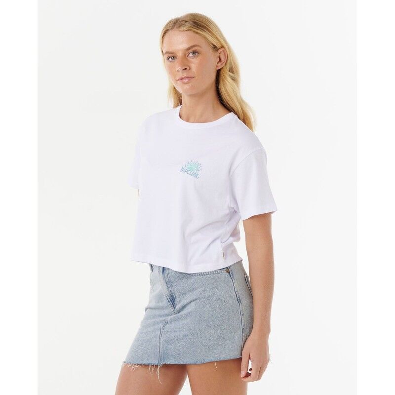 Rip Curl Sunrise Crop Tee - Dámské triko | Hardloop
