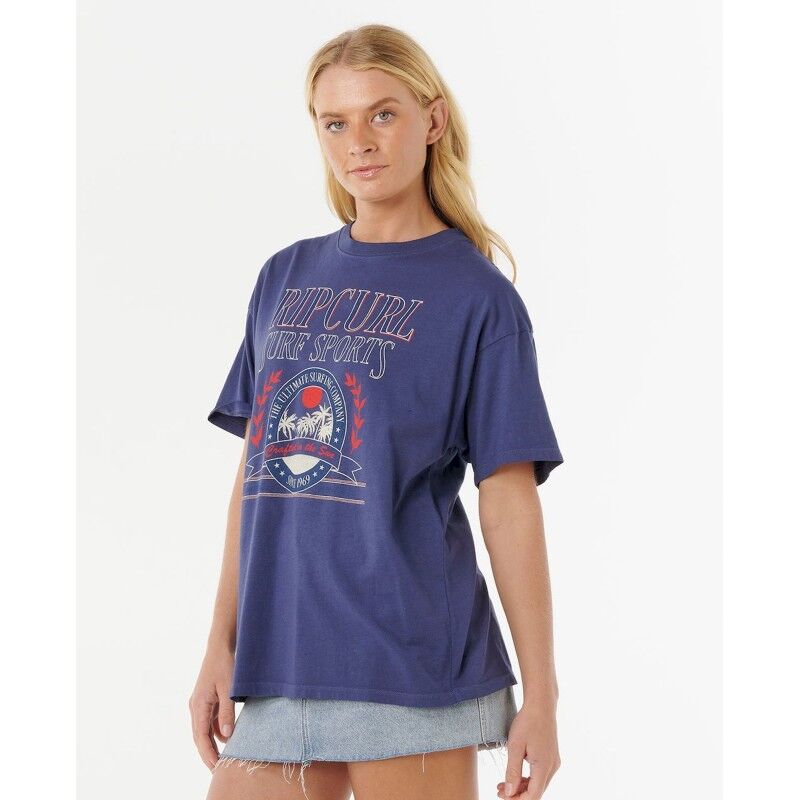 Rip Curl Surf Dept. Heritage Tee - T-shirt - Dames | Hardloop