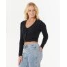 Rip Curl Sunset Luau Texture Ls Tee - T-shirt femme | Hardloop
