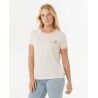 Rip Curl Swell Lines Ringer Tee - T-paita - Naiset | Hardloop