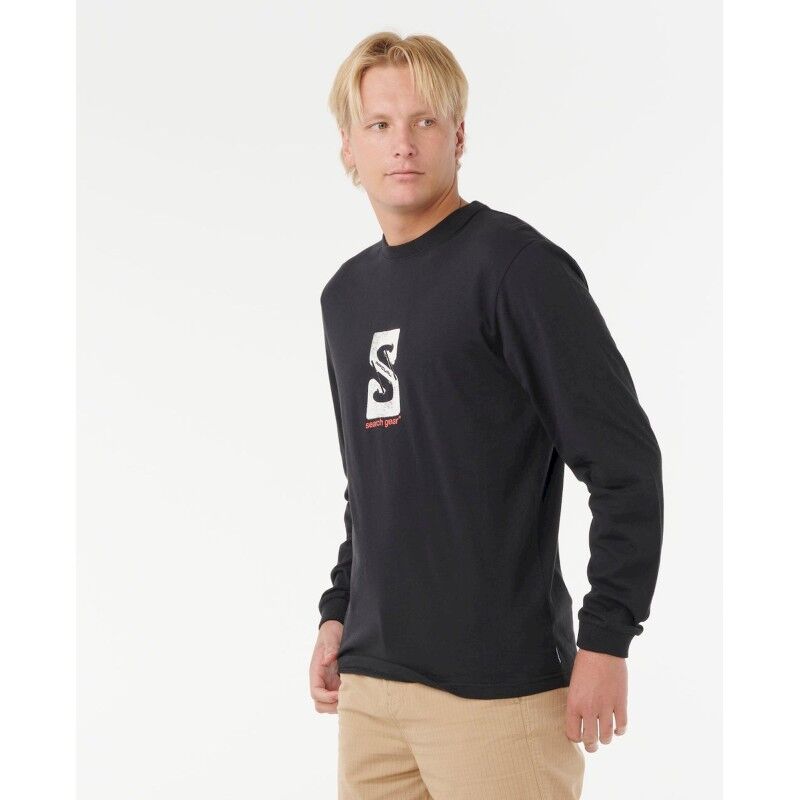 Rip Curl Search Gear L/S Tee - T-paita - Miehet | Hardloop