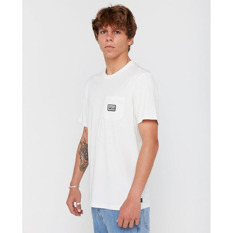 Rip Curl Sportline Badge Ss Tee - T-paita - Miehet | Hardloop