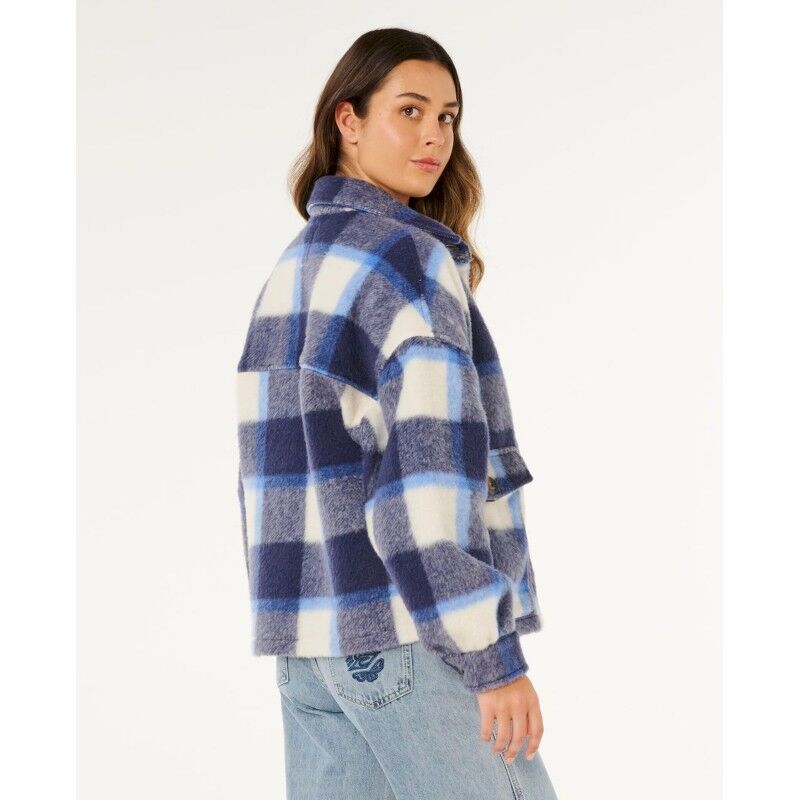 Rip Curl Cala Nights Check Jacket - Polaire femme | Hardloop