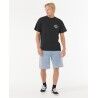 Rip Curl Raw Burst Tee - T-shirt - Herrer | Hardloop