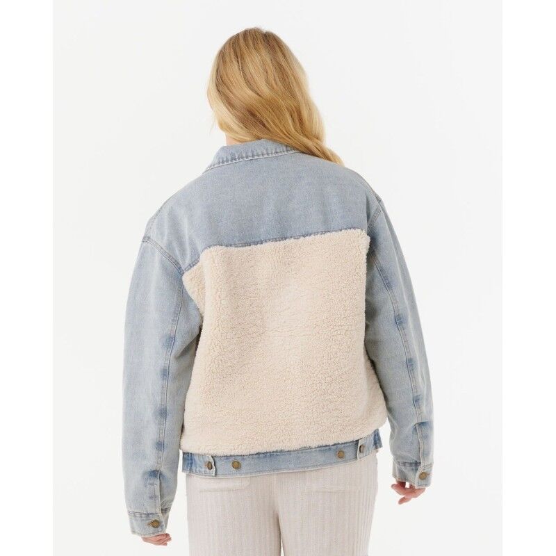 Rip Curl Cruisin. Sherpa Denim Jacket - Giacca - Donna | Hardloop