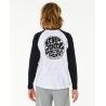 Rip Curl Wettie Icon Ls Tee - T-paita - Lasten | Hardloop