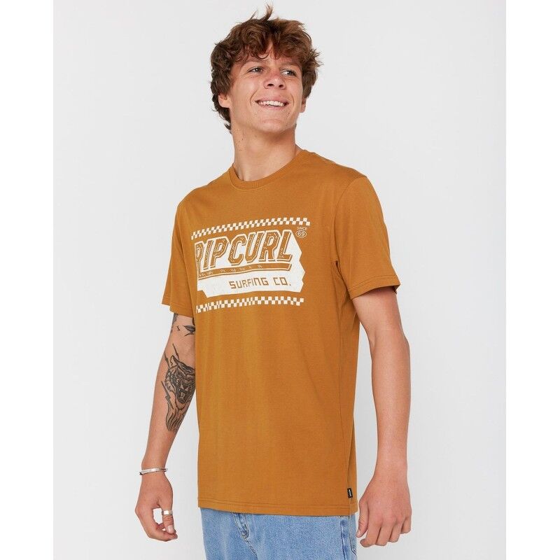 Rip Curl Sportline Invader Tee - T-shirt - Herrer | Hardloop