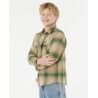 Rip Curl Count Flannel Shirt - Overhemd - Kinderen | Hardloop