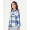 Rip Curl Neon Isles Fleece L/S Shirt - Overhemd - Kinderen | Hardloop