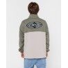Rip Curl Heritage Oval 1/4 Zip Crew - Sweatshirt sem capuz homem | Hardloop