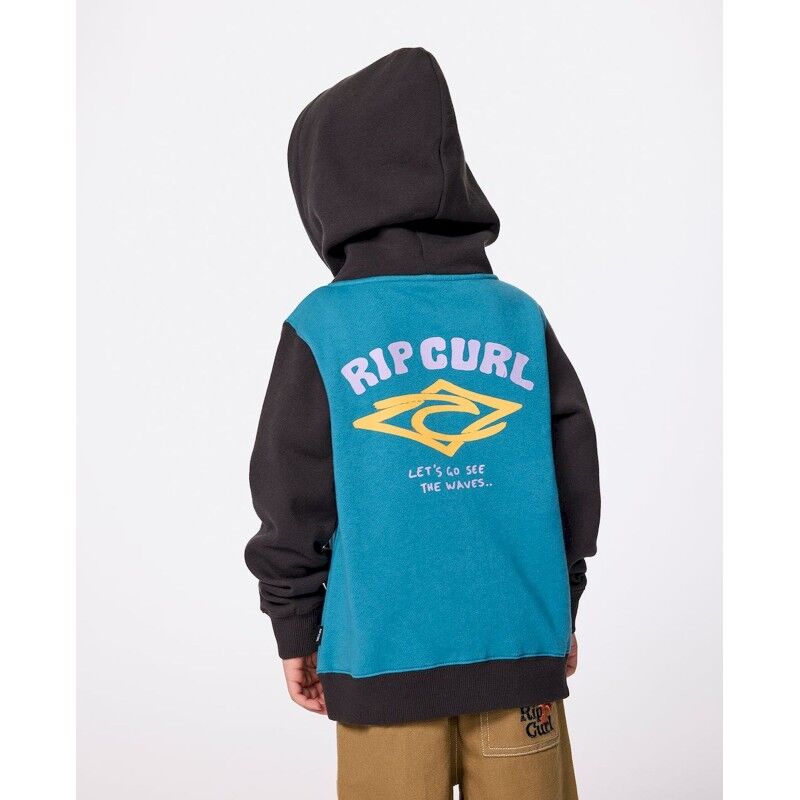 Rip Curl Wave Dayz Z/T Fleece - Sweatshirt à capuche enfant | Hardloop
