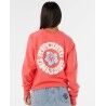 Rip Curl Luxe Surf Raglan Relaxed Crew - Överdragströjor - Dam | Hardloop