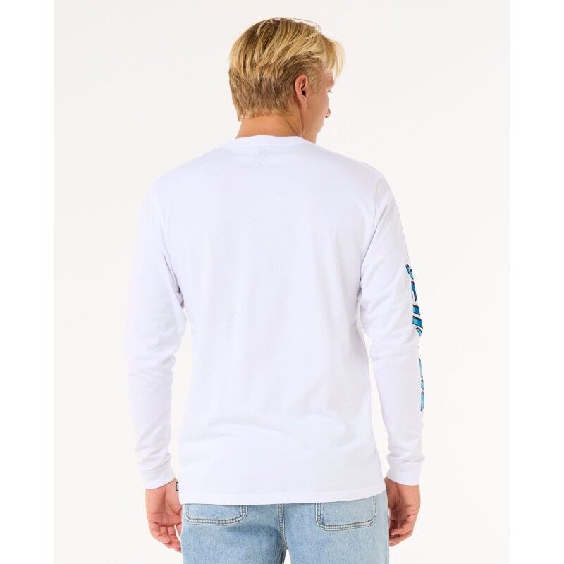 Rip Curl Fade Out Icon L/S Tee - T-shirt - Men's | Hardloop