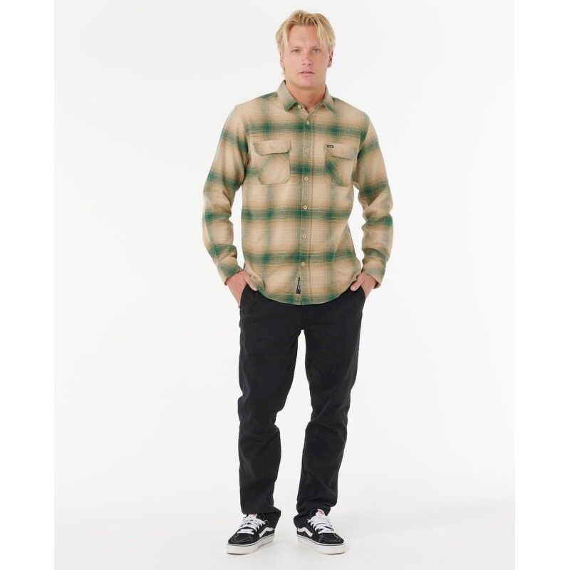 Rip Curl Count Flannel Shirt - Overhemd - Heren | Hardloop