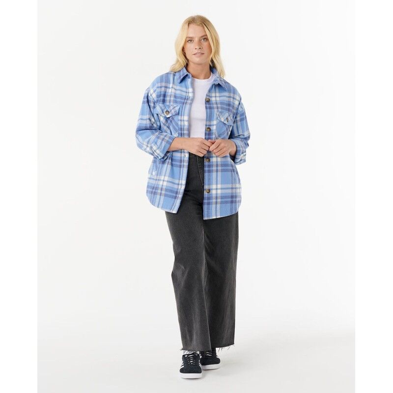 Rip Curl Oceanic L/S Flannel Shirt - Chemise femme | Hardloop