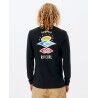 Rip Curl Search Icon L/S Tee - T-shirt homem | Hardloop