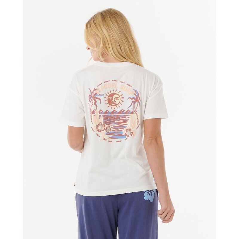 Rip Curl Summer Relaxed Tee - T-shirt - Damer | Hardloop