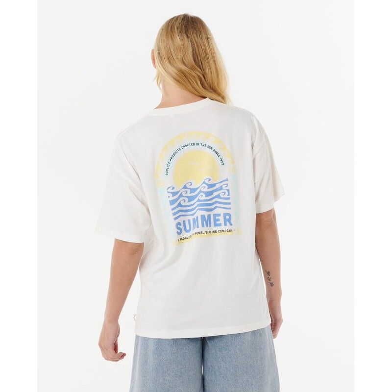 Rip Curl Summer Heritage Tee - T-shirt - Donna | Hardloop