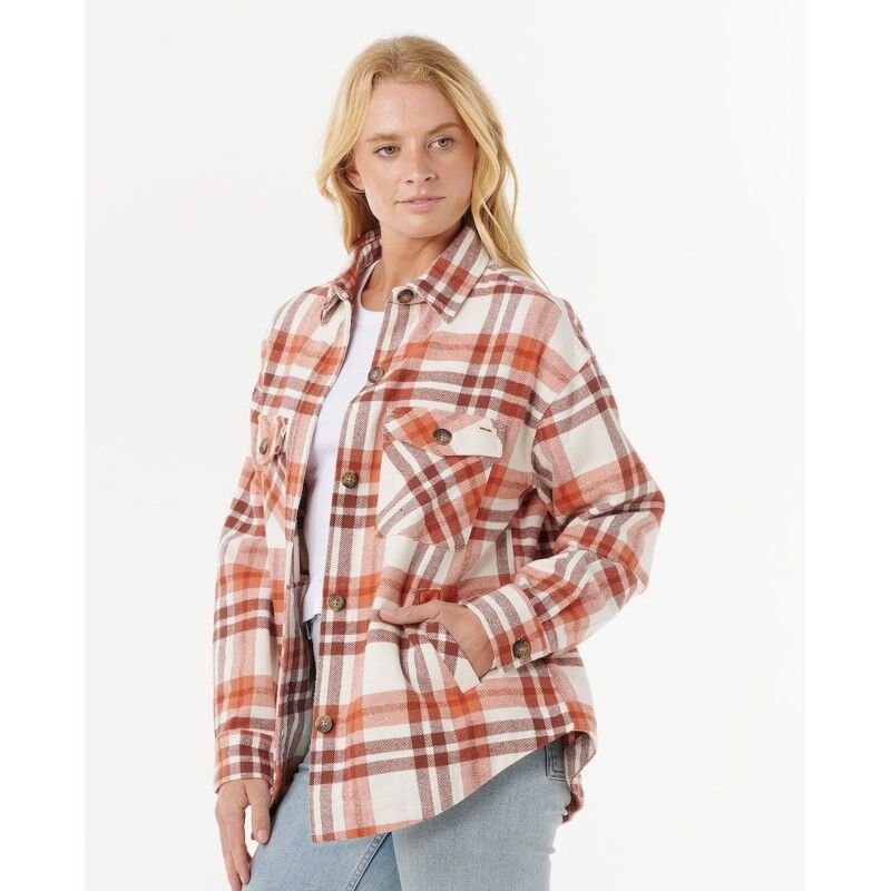 Rip Curl Oceanic L/S Flannel Shirt - Chemise femme | Hardloop