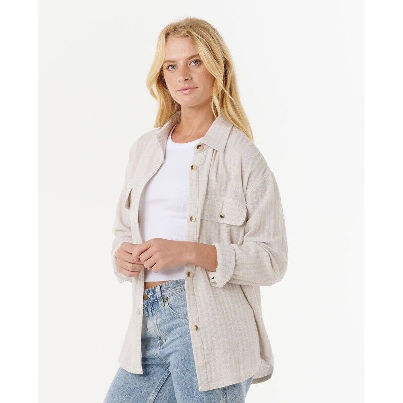 Rip Curl Oceanic Textured Shacket - Shirt - Women's | Hardloop