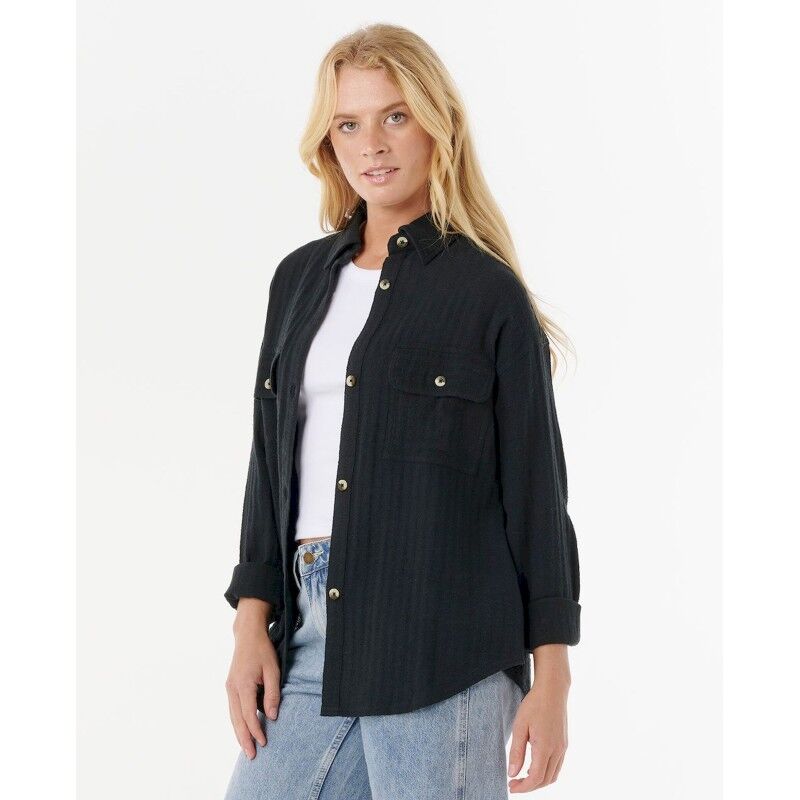 Rip Curl Oceanic Textured Shacket - Hemd - Damen | Hardloop