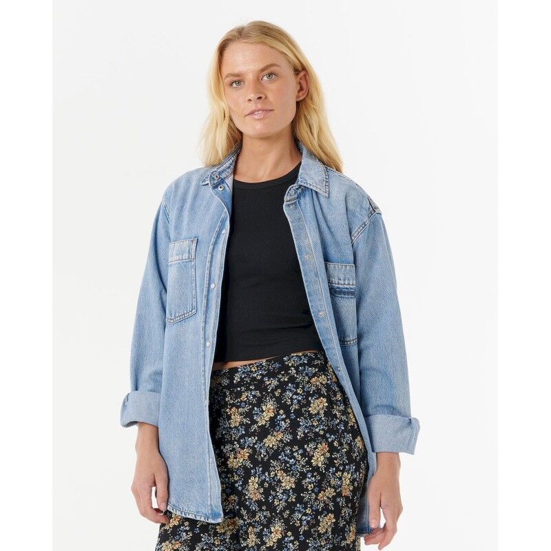 Rip Curl Pacific Rider Denim Shirt - Koszula damski | Hardloop