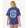 Rip Curl Luxe Surf Heritage Tee - T-shirt - Dam | Hardloop