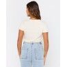 Rip Curl Heart V Neck Tee - T-shirt femme | Hardloop