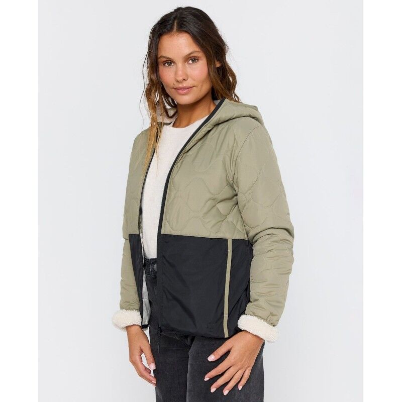 Rip Curl Anti-Series Anoeta Quilted - Vindjacka - Dam | Hardloop