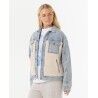 Rip Curl Cruisin. Sherpa Denim Jacket - Jacka - Dam | Hardloop