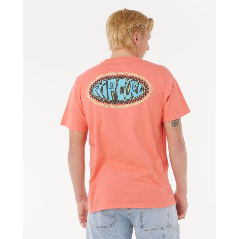 Rip Curl Raw Energy De Oval Tee - T-shirt - Uomo | Hardloop
