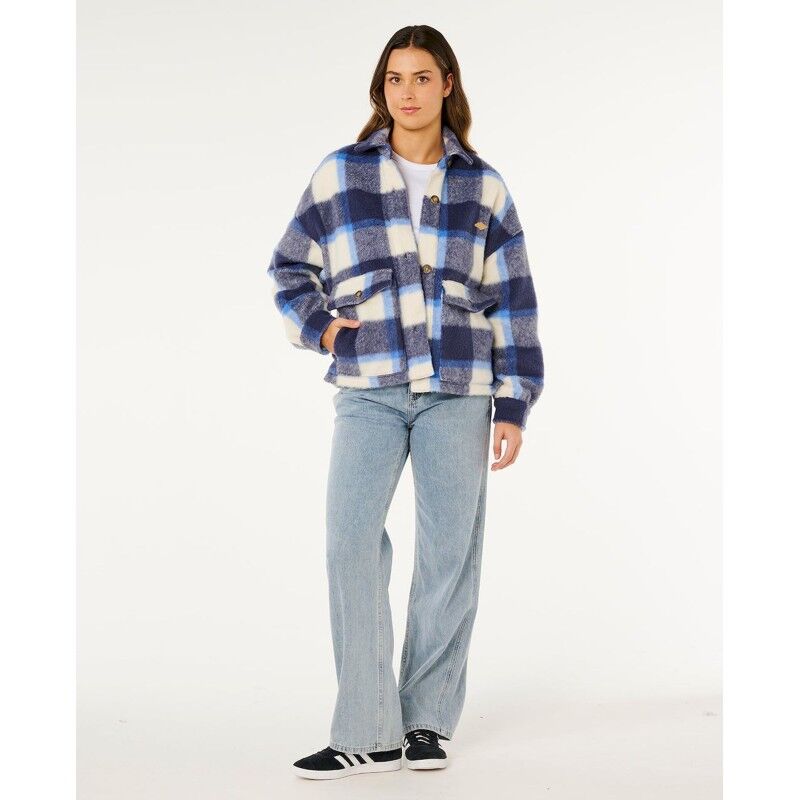 Rip Curl Cala Nights Check Jacket - Fleece jacket - Women's | Hardloop