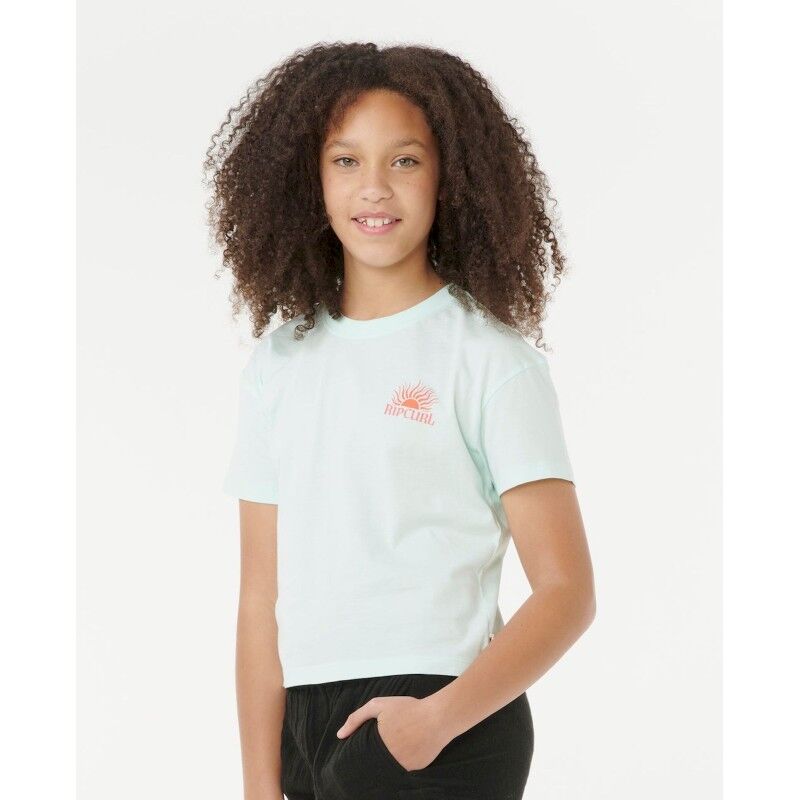 Rip Curl Sunrise Crop Tee - T-shirt - Kid's | Hardloop