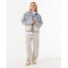 Rip Curl Cruisin. Sherpa Denim Jacket - Dámská bunda | Hardloop
