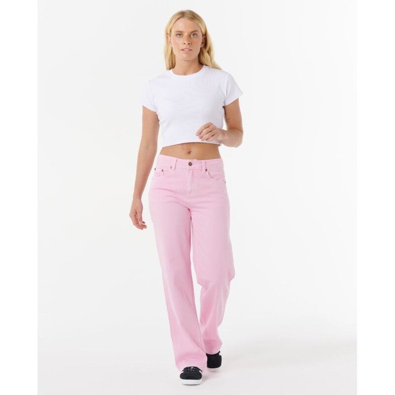 Rip Curl Aggie Relaxed Jeans - Calça mulher | Hardloop