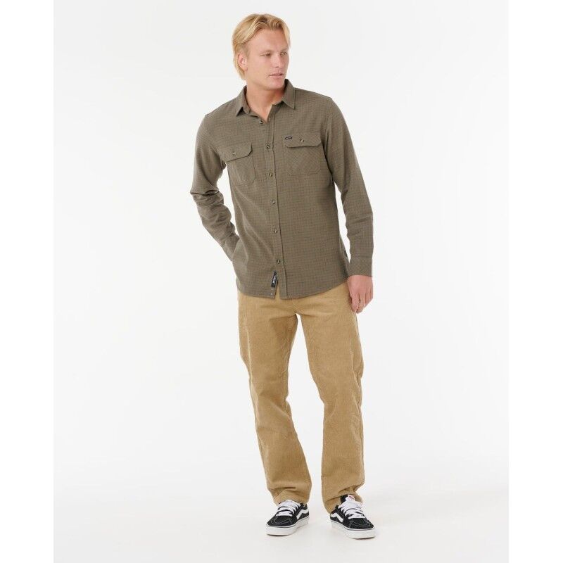 Rip Curl Classic Surf Checked In Flanne - Hemd - Herren | Hardloop