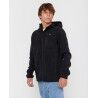 Rip Curl Departed Polar Fleece Zip Thru - Fleecetakki - Miehet | Hardloop