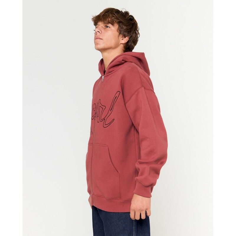 Rip Curl Medina Script Z/T Hood - Hoodie - Men's | Hardloop